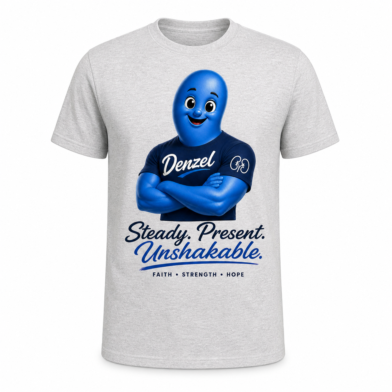 Kidney Threadz “Steady Presence” Caregiver Tee | Dialysis Support Shirt