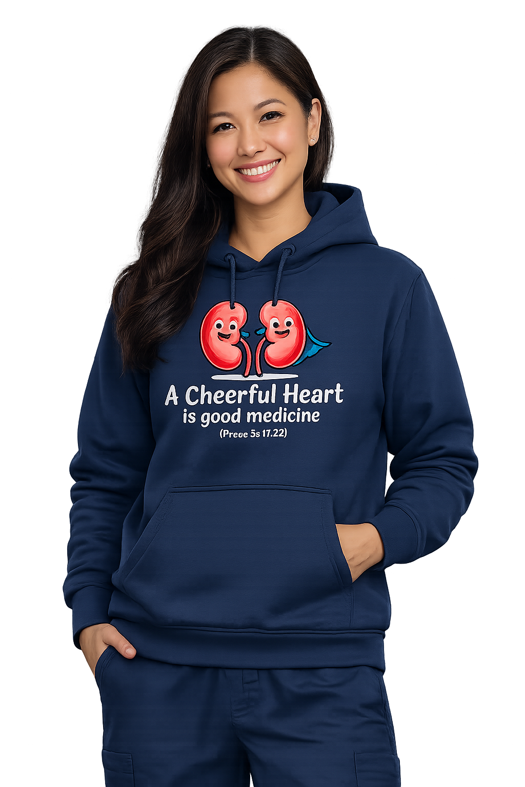 A Cheerful Heart Dialysis Hoodie