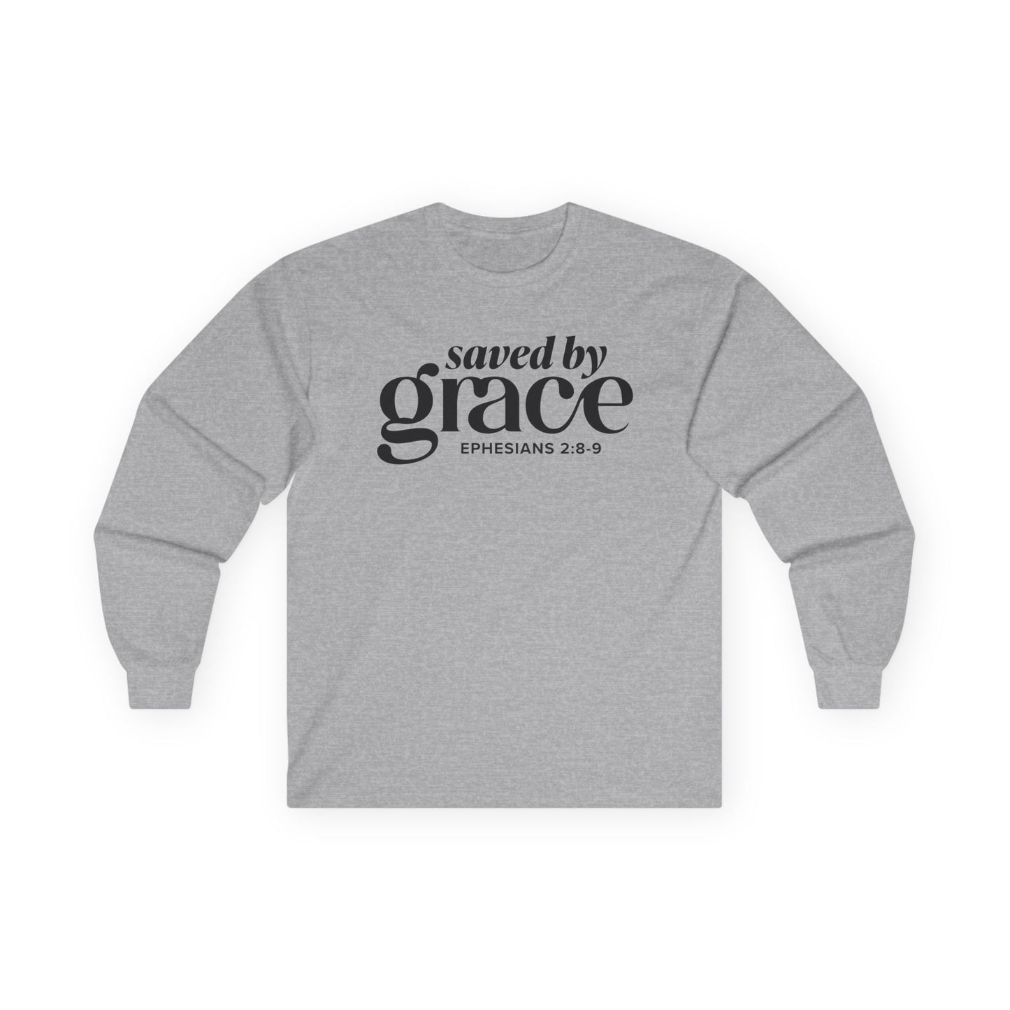 A Cheerful Heart Long Sleeve Shirt – Proverbs 17:22 | DryBlend Christian Comfort Tee
