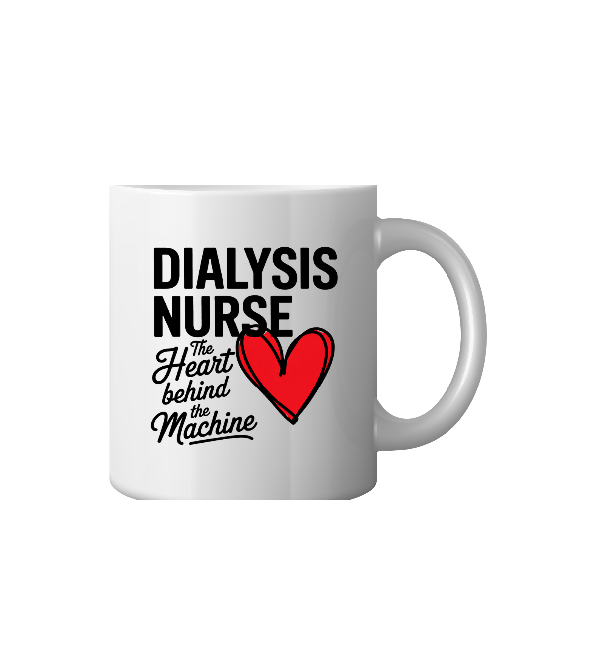 Dialysis Nurse Ceramic Mug