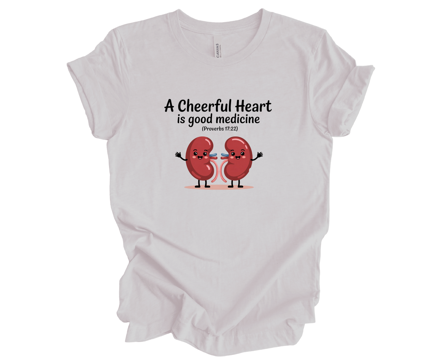 Kidney Supporters - Comfy Dark Blue Short Sleeve T-Shirt