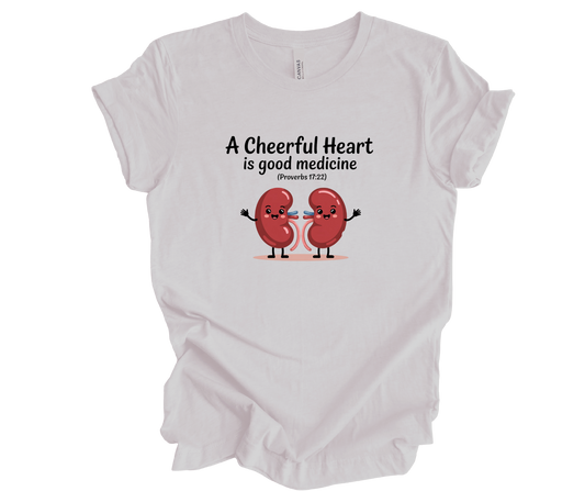 Kidney Supporters - Comfy Dark Blue Short Sleeve T-Shirt