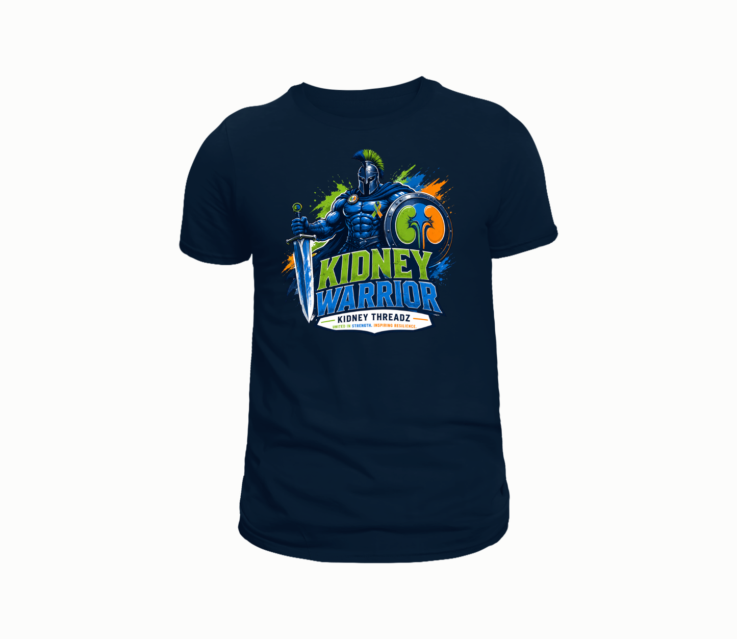 Kidney Threadz “Kidney Warrior” Tee | Dialysis Warrior Shirt