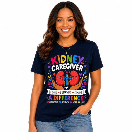 I Care, I Support, I Make a Difference Shirt