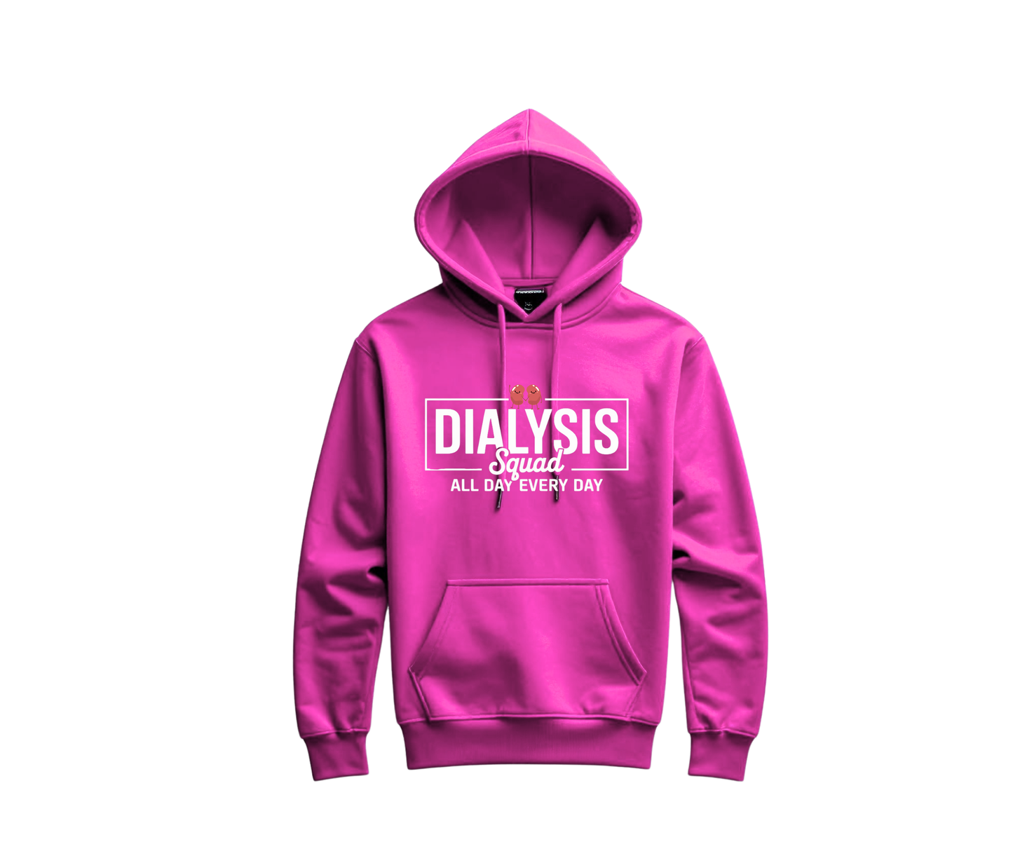 Dialysis Squad Hoodie – Comfort Fleece Pullover for Dialysis Patients & Staff | Kidney Threadz