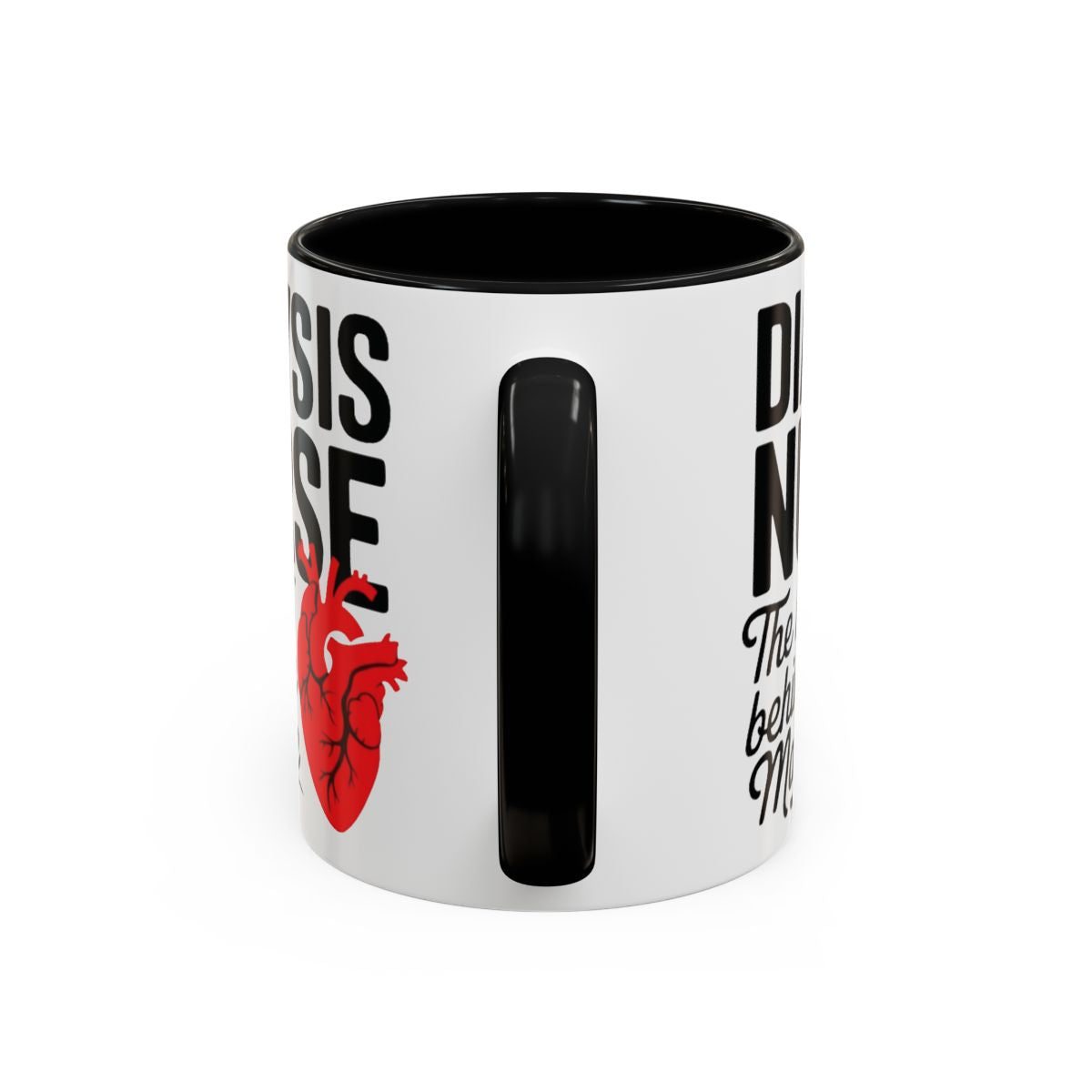 Dialysis Nurse Ceramic Mug – The anatomical Heart Behind the Machine